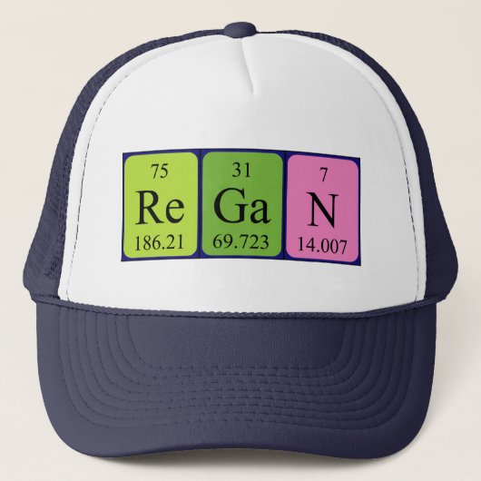 Regan periodiek table name pet (Voorkant)