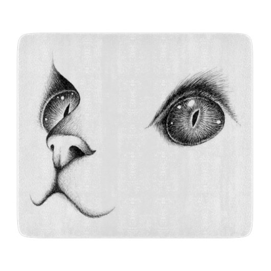 "Regard du Persan" "Planche à Découper Vitre" Snijplank (Voorkant)