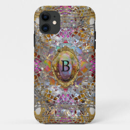 Regardez Cool kaléidoscoop Beschermend Monogram Case-Mate iPhone Case