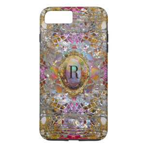 Regardez dans kaléidoscoop Monogram van het meisj iPhone 8/7 Plus Hoesje