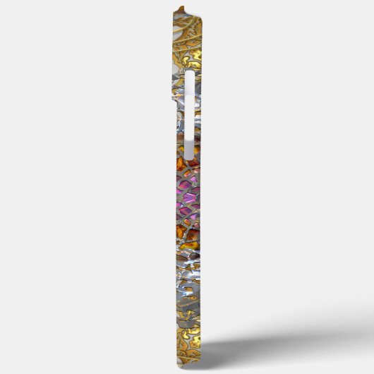 Regardez dans kaléidoscope Elegant Monogram Case-Mate iPhone Case (Achterkant / Links)