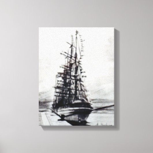 Regata Cutty Sark/Cutty Sark Tall Ships Race Canvas Afdruk (Voorkant)