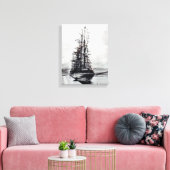 Regata Cutty Sark/Cutty Sark Tall Ships Race Canvas Afdruk (Insitu (Woonkamer))