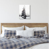 Regata Cutty Sark/Cutty Sark Tall Ships Race Canvas Afdruk (Insitu (Slaapkamer))