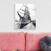 Regata Cutty Sark/Cutty Sark Tall Ships' Race Canvas Afdruk (Insitu (Woonkamer))