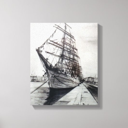 Regata Cutty Sark/Cutty Sark Tall Ships' Race Canvas Afdruk (Voorkant)