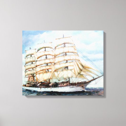 Regata Cutty Sark/Cutty Sark Tall Ships' Race Canvas Afdruk (Voorkant)