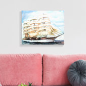 Regata Cutty Sark/Cutty Sark Tall Ships' Race Canvas Afdruk (Insitu (Woonkamer))