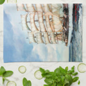 Regata Cutty Sark/Cutty Sark Tall Ships' Race Theedoek (Gevouwen)