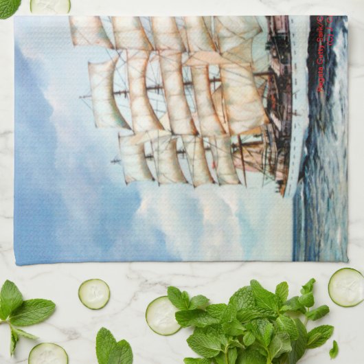 Regata Cutty Sark/Cutty Sark Tall Ships' Race Theedoek (Gevouwen)