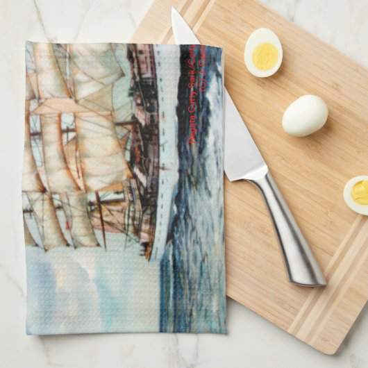 Regata Cutty Sark/Cutty Sark Tall Ships' Race Theedoek (Quarter Fold)