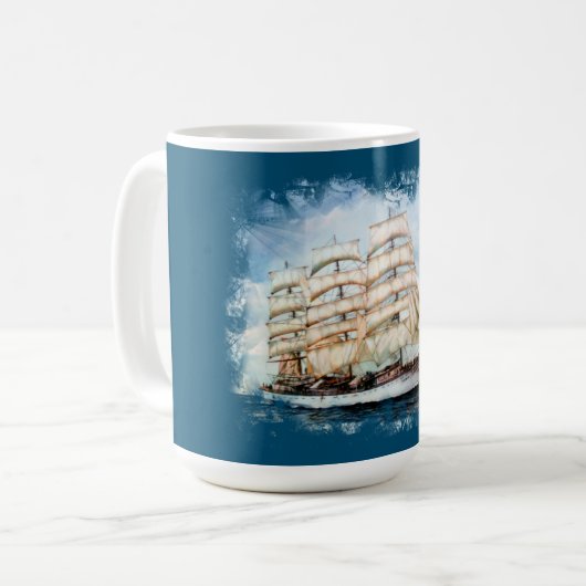 Regata Cutty Sark Koffiemok (Voorkant links)