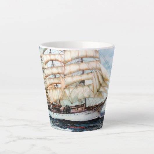 Regata Cutty Sark Latte Mok (Voorkant)