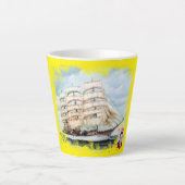 Regata Cutty Sark Latte Mok (Voorkant)