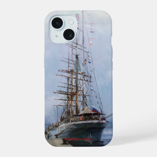 Regata Cutty Shark iPhone 15 Case (Achterkant)