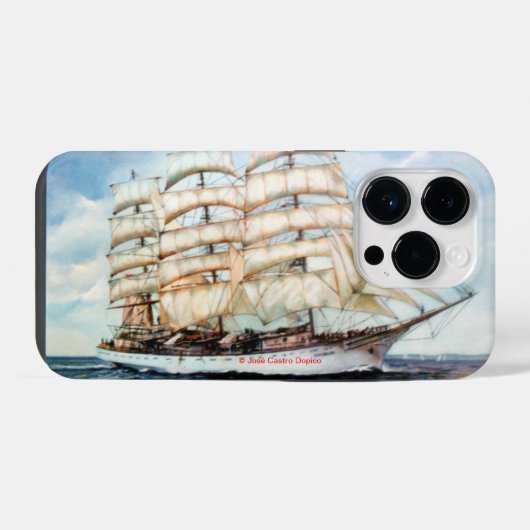 Regata Cutty Shark iPhone Hoesje (Achterkant horizontaal)