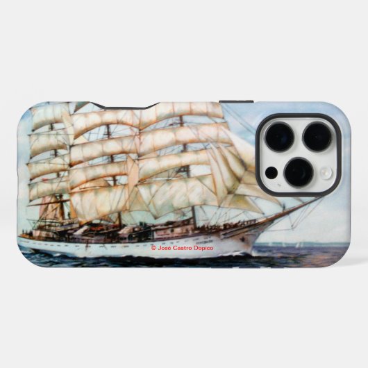 Regata Cutty Shark iPhone Hoesje (Achterkant horizontaal)