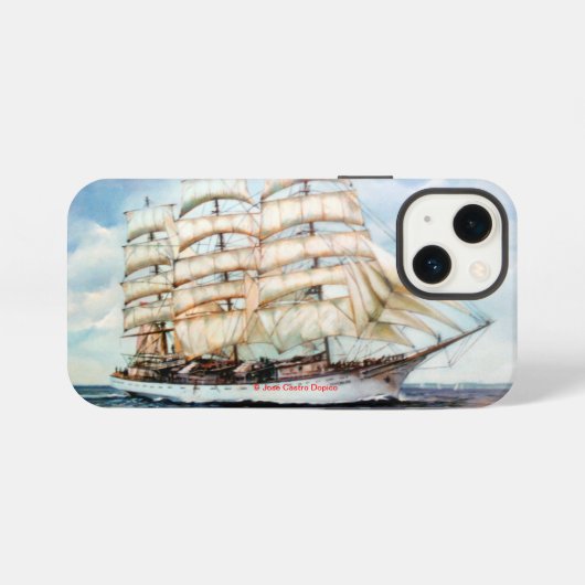 Regata Cutty Shark iPhone Hoesje (Achterkant horizontaal)