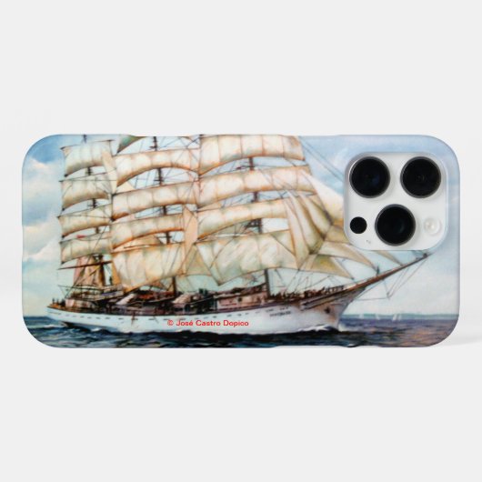 Regata Cutty Shark iPhone Hoesje (Achterkant horizontaal)