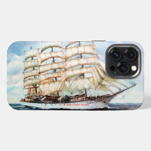 Regata Cutty Shark iPhone Hoesje (Achterkant horizontaal)