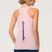 Regata Feminina music Tanktop (Achterkant)