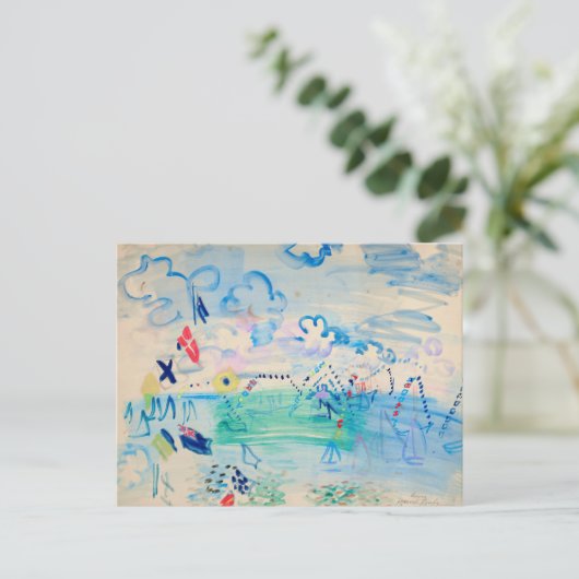 Régates à Cowes | Raoul Dufy Briefkaart (Staand voorkant)