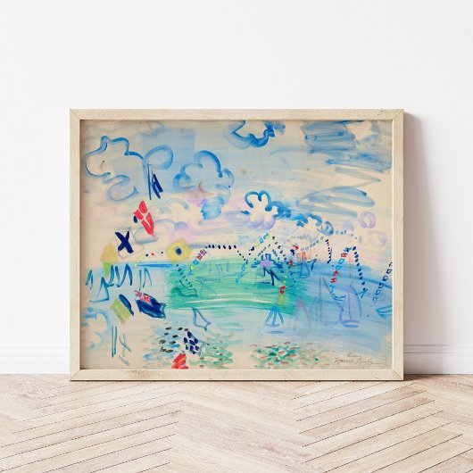 Régates à Cowes | Raoul Dufy Poster