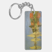 Regatta bij Argenteuil door Claude Monet Sleutelhanger (Voorkant Links)