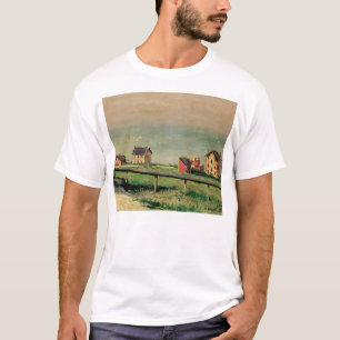 Regatta bij Villerville door Gustave Caillebotte T-shirt