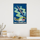 Regatta boot Pisa Italië Racing Vintage Poster (Keuken)