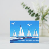 Regatta-Bootracen Briefkaart (Staand voorkant)