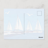 Regatta-Bootracen Briefkaart (Achterkant)