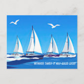Regatta-Bootracen Briefkaart (Voorkant)
