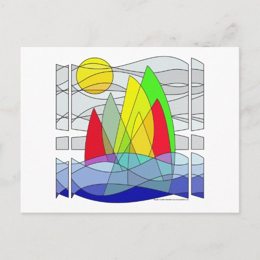 Regatta Briefkaart (Voorkant)