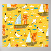 Regatta Cats: Kwekerij Dier  Poster (Voorkant)