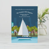 Regatta Feest Kaart (Staand voorkant)