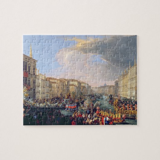 Regatta Held in Honor of Frederick VI of Denmark Legpuzzel (Horizontaal)