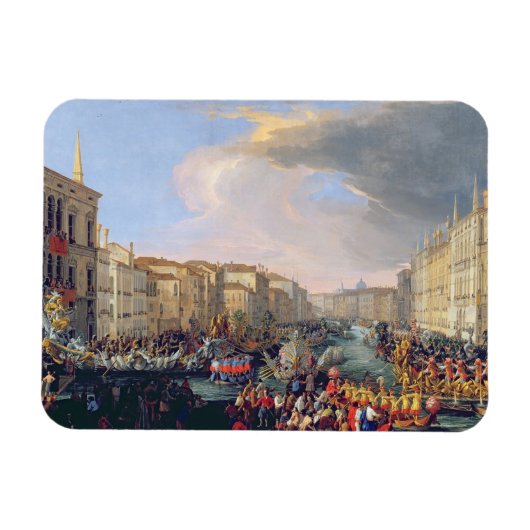Regatta Held in Honor of Frederick VI of Denmark Magneet (Horizontaal)