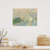 Regatta in Argenteuil - Auguste Renoir Fine Art Poster (Keuken)