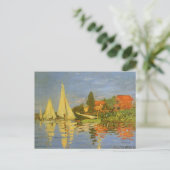 Regatta in Argenteuil door Claude Monet Briefkaart (Staand voorkant)