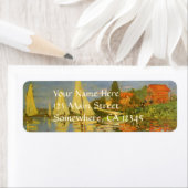 Regatta in Argenteuil door Claude Monet Etiket (Insitu)