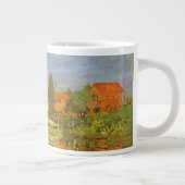 Regatta in Argenteuil door Claude Monet Grote Koffiekop (Rechts)