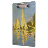 Regatta in Argenteuil door Claude Monet Klembord (Links)