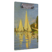 Regatta in Argenteuil door Claude Monet Klembord (Rechts)