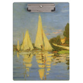 Regatta in Argenteuil door Claude Monet Klembord (Voorkant)