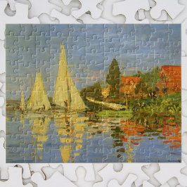Regatta in Argenteuil door Claude Monet Legpuzzel