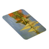 Regatta in Argenteuil door Claude Monet Magneet (Rechterzijde)