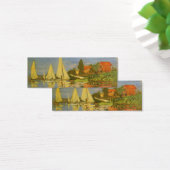 Regatta in Argenteuil door Claude Monet Mini Visitekaartjes (Bureau)