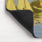 Regatta in Argenteuil door Claude Monet Muismat (Hoek)