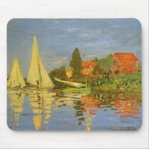 Regatta in Argenteuil door Claude Monet Muismat